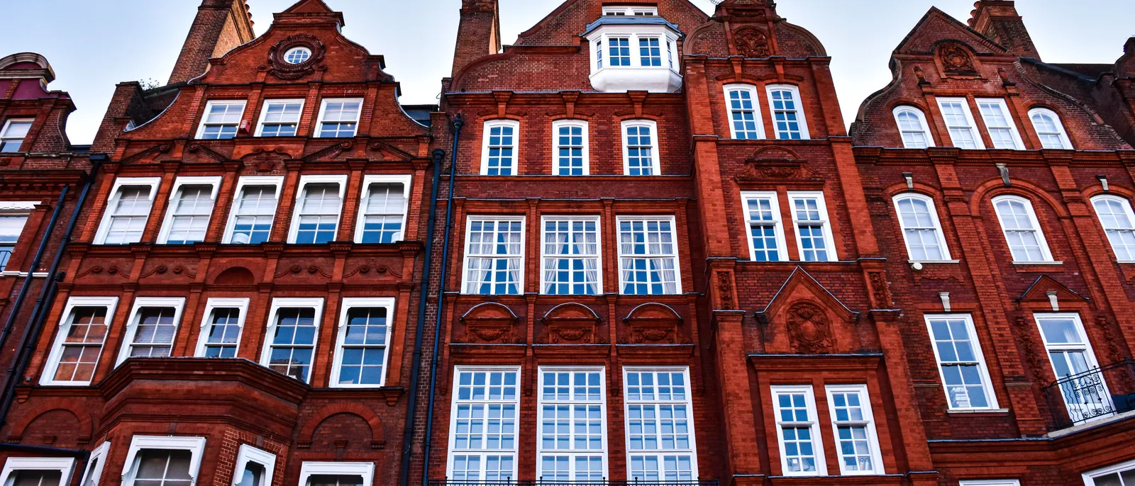 Red-brick mansion block in Knightsbridge, London SW1 — The Finishing House