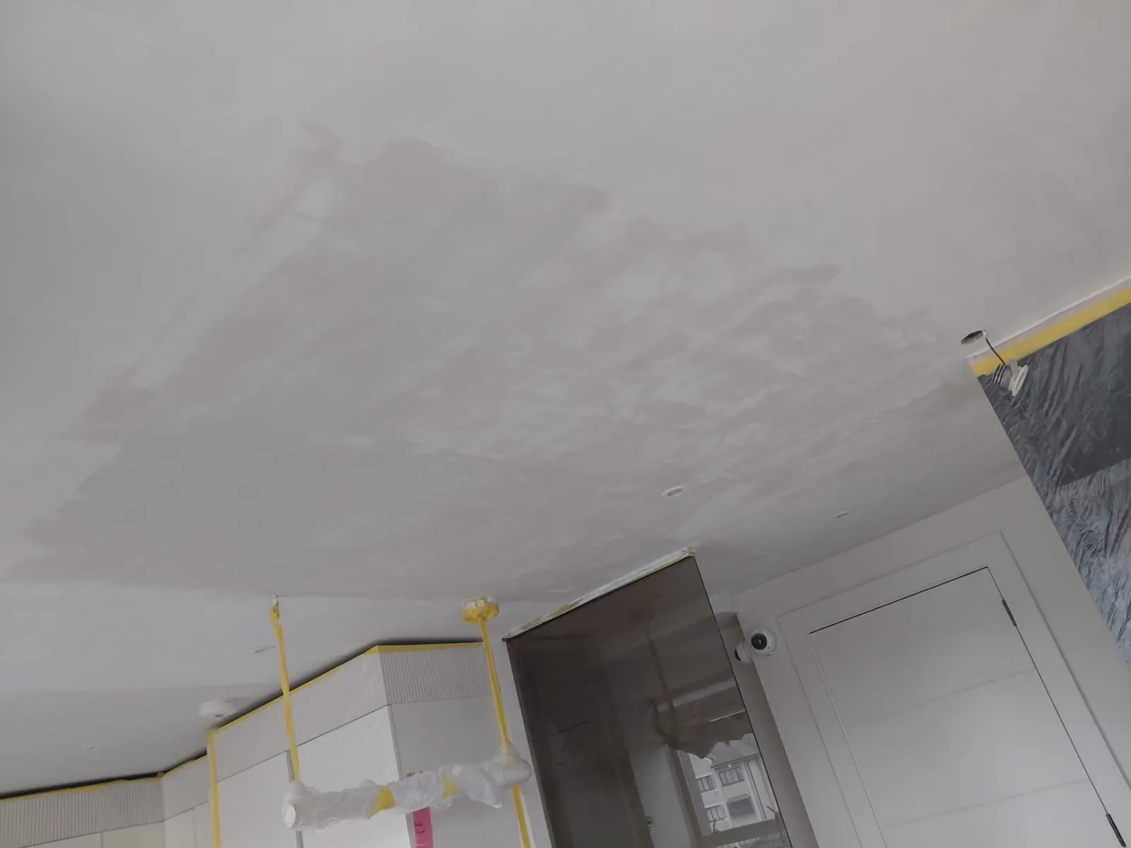 Ceiling repairs spot-primed, St John's Wood
