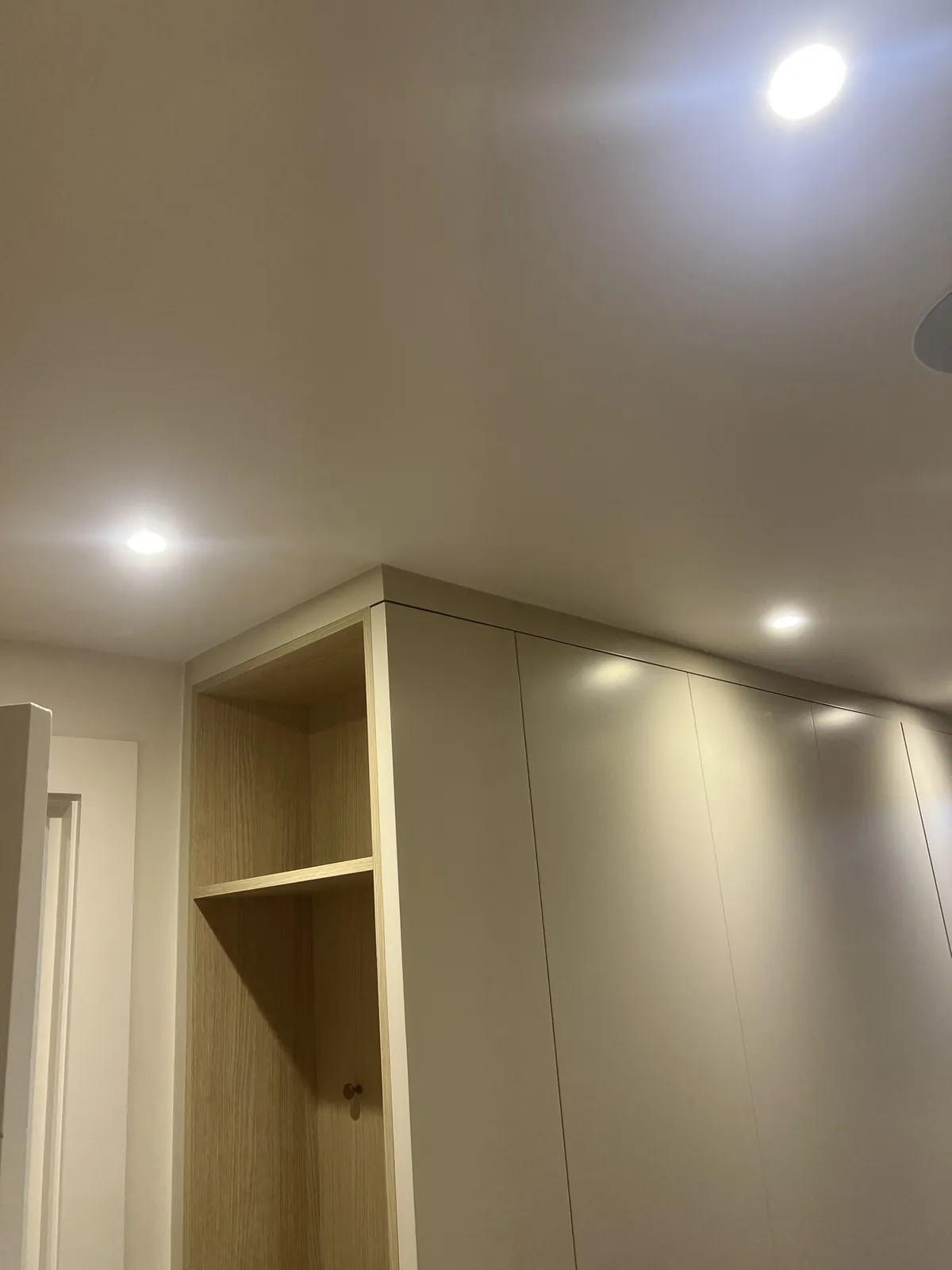 Fitted wardrobes, ceiling finished, St John's Wood